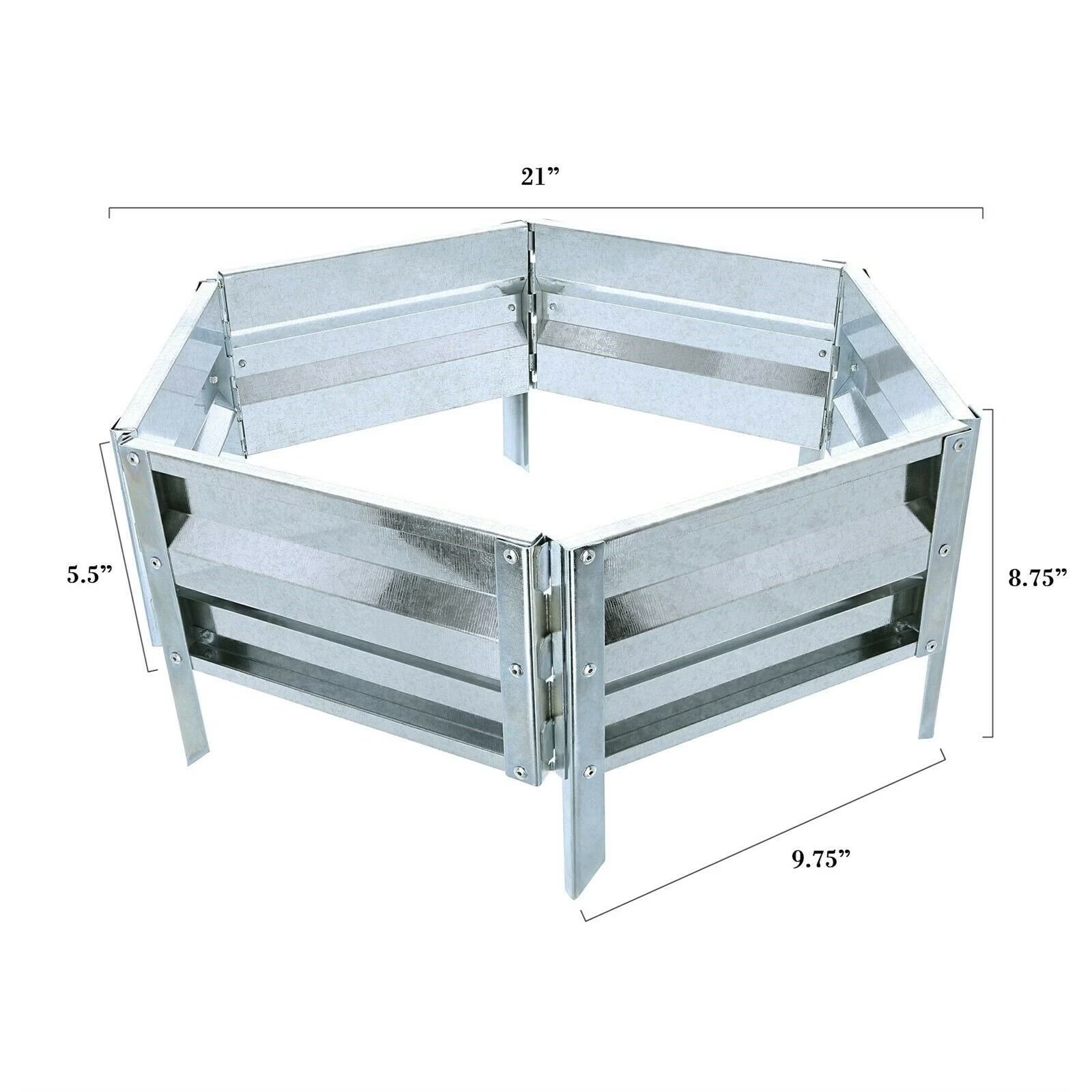 50-193 Raised Garden Bed Plant Holder Kit - 21 X 9.75 X 5.5 In.