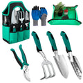 7 Pcs Gardening Tools Set, Gardening Hand Tools with Rust-Proof,Stainless Steel,High Quality Aluminum Alloy Material, Gardening Supplies Set Ideal Gardening Gift